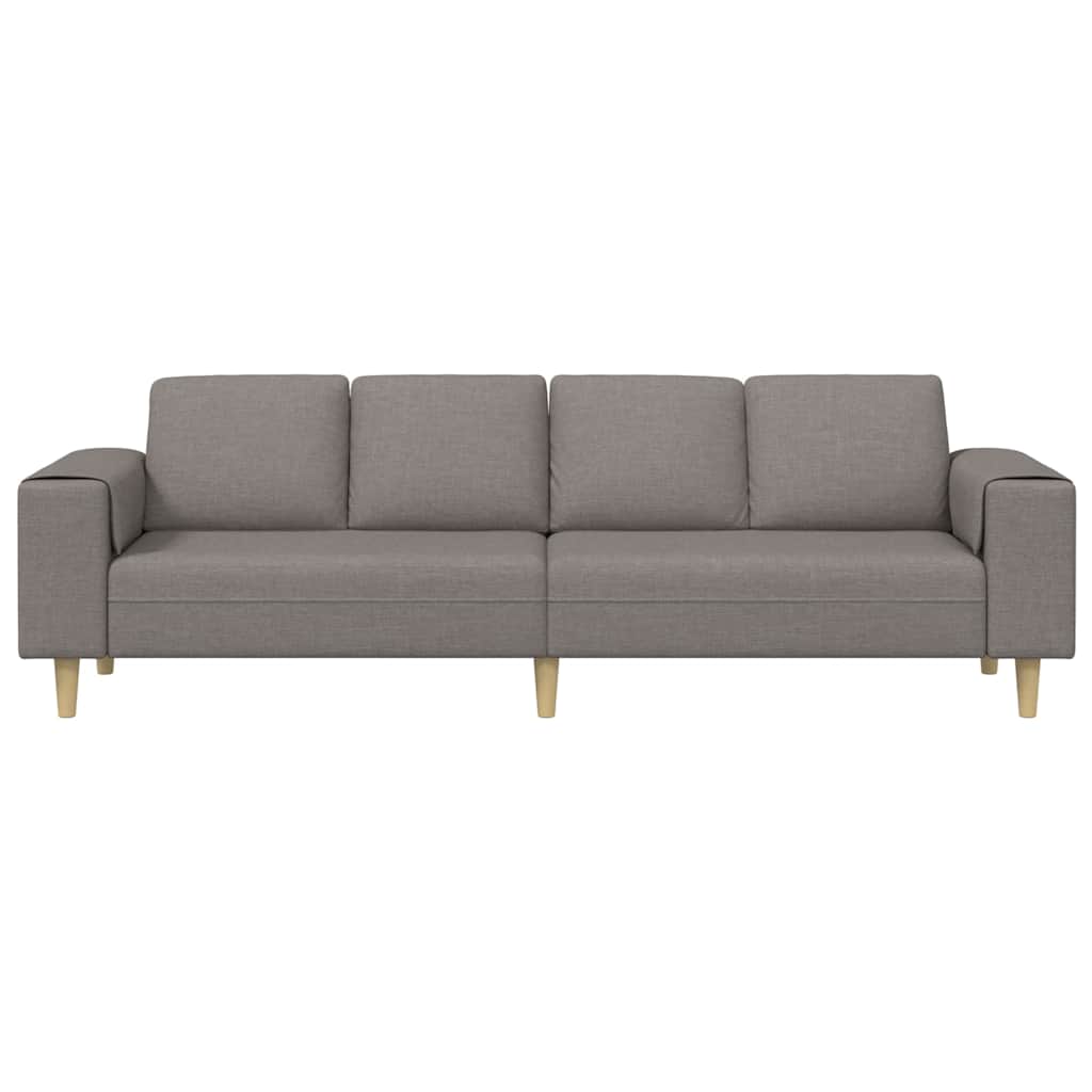 Sofa Set Taupe Fabric