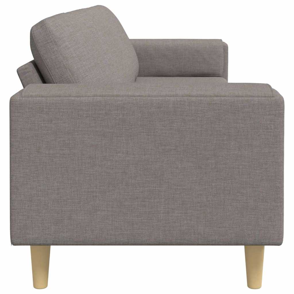 Sofa Set Taupe Fabric