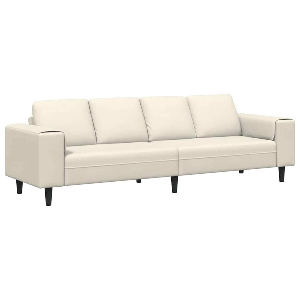 Sofa Set Cream Velvet