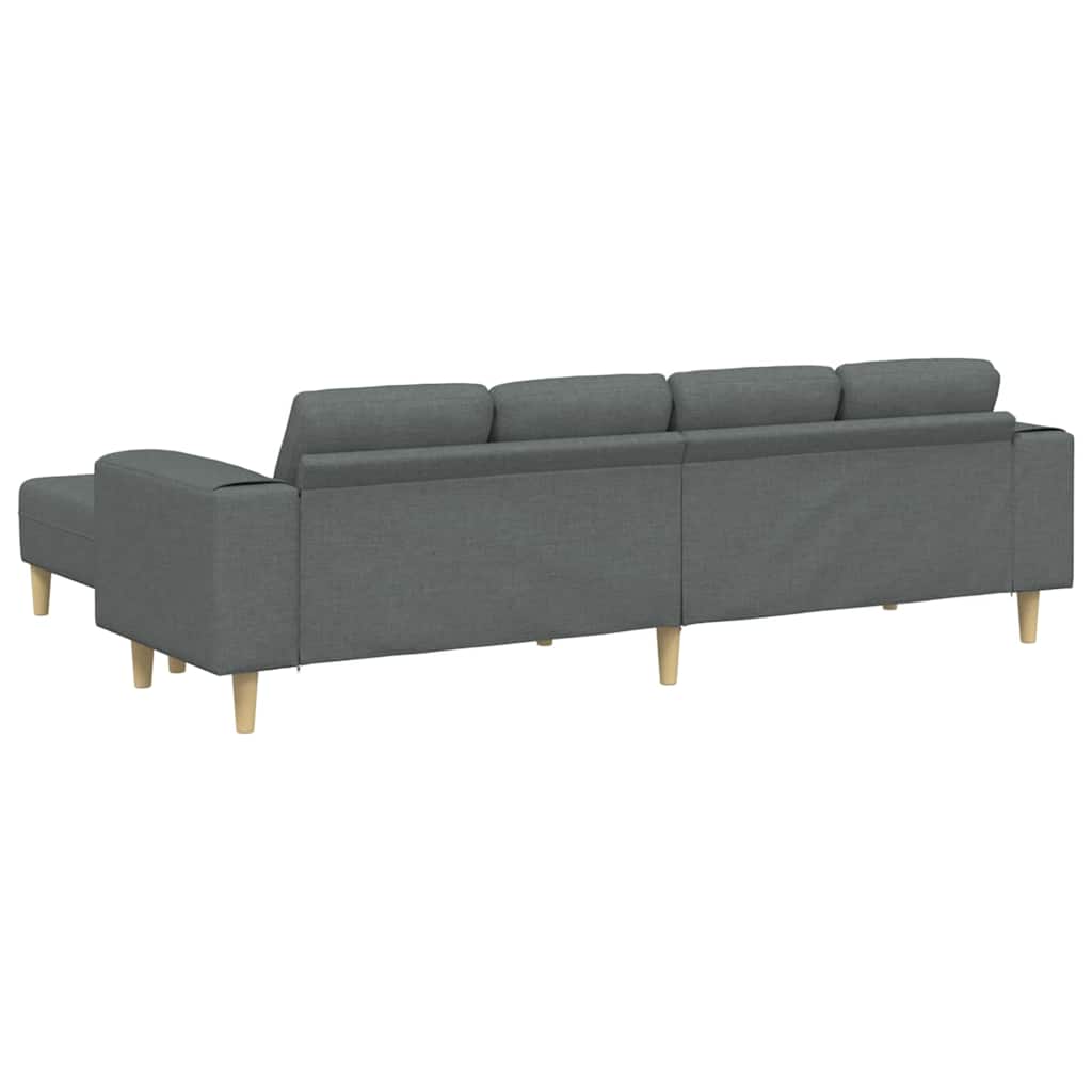 Sofa Set Dark grey Fabric