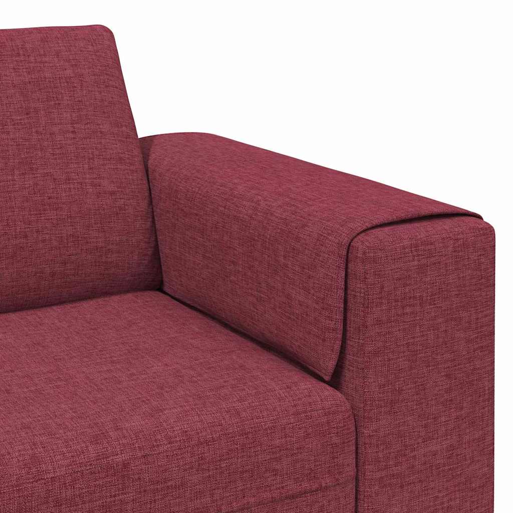 Sofa Set Wine red Fabric