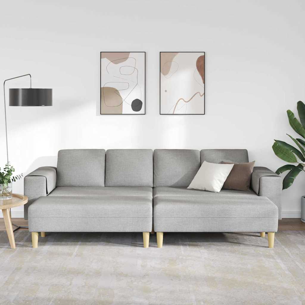 Sofa Set Cloud grey Fabric