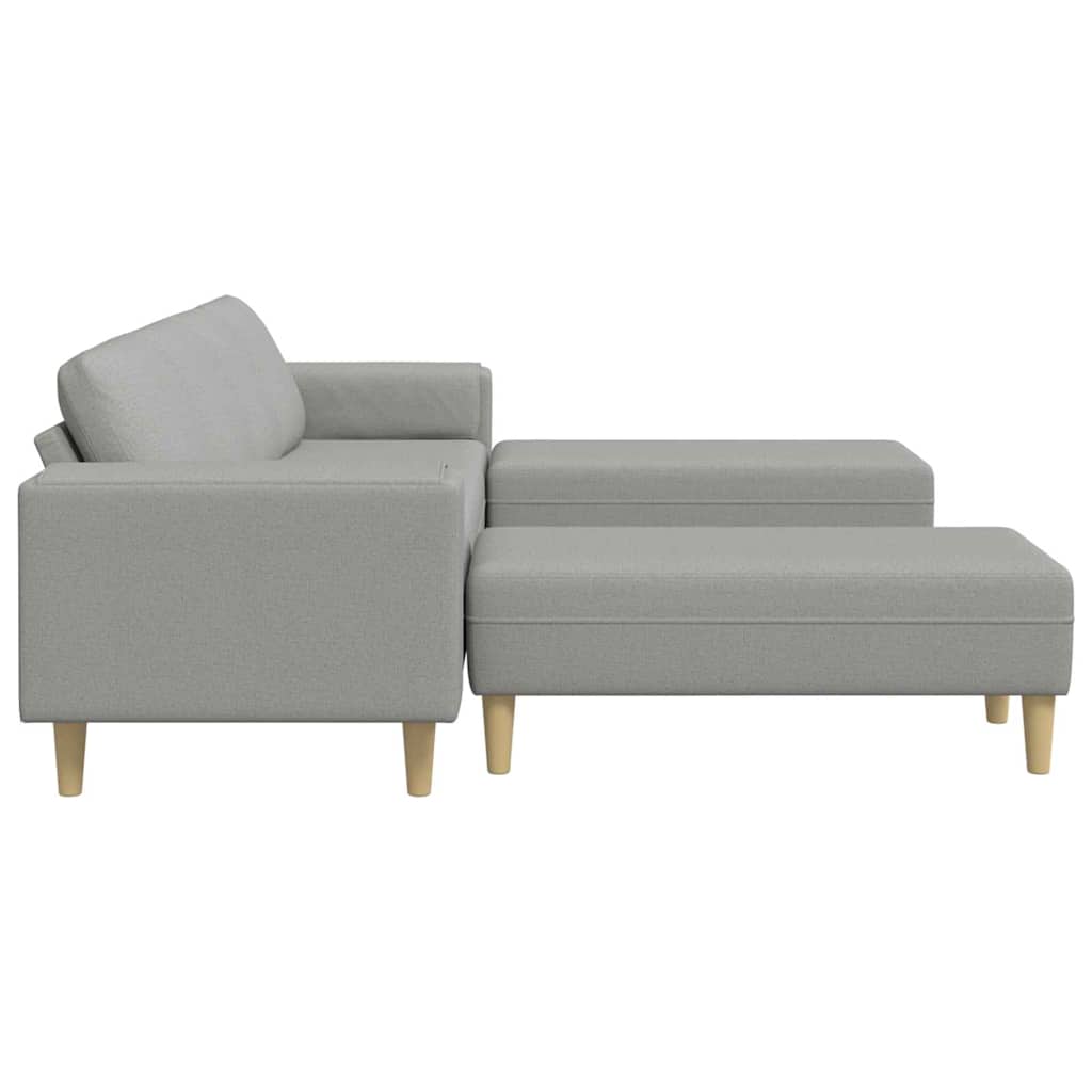 Sofa Set Cloud grey Fabric