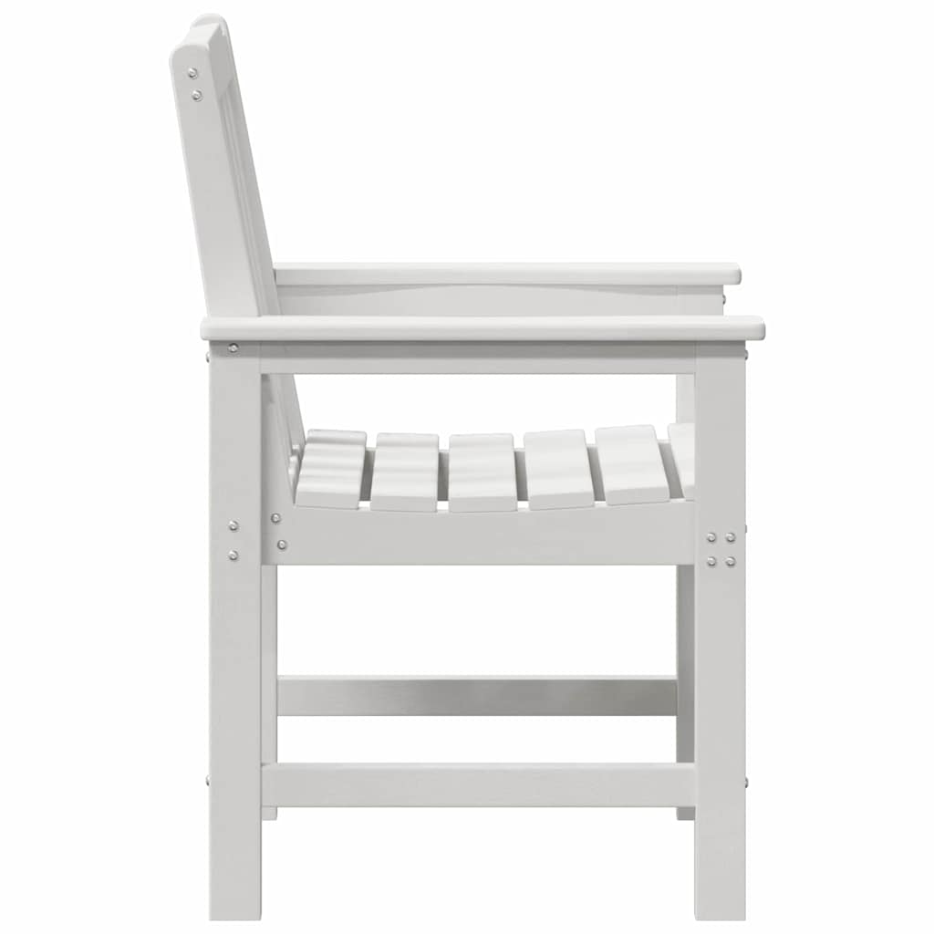 Garden Dining Chair 6 pcs White 65.5 x 55.5 x 88cm Plastic