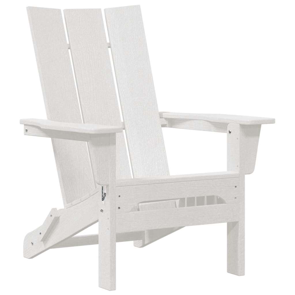 Garden Lounge Furniture 2 pcs White 74.5 x 80.5 x 90cm Plastic
