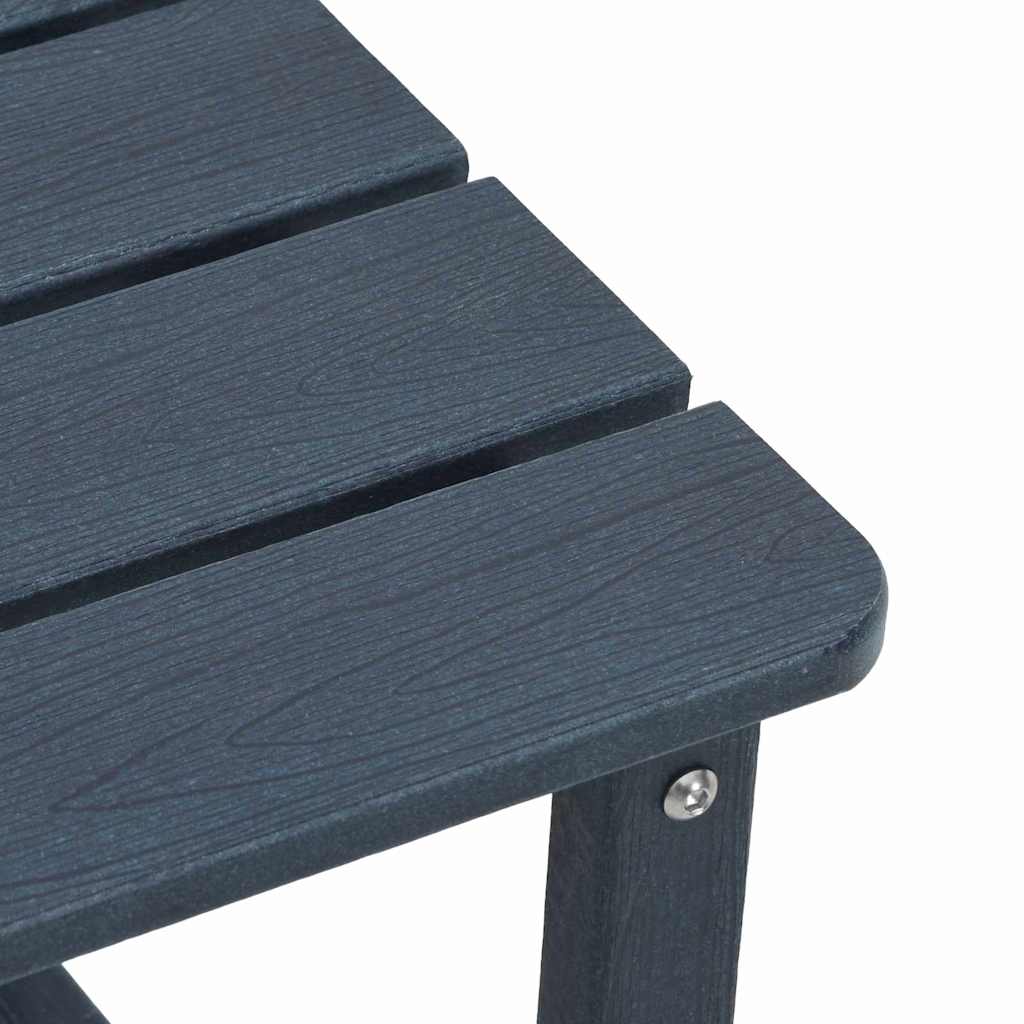 Garden Lounge Furniture 3 pcs Navy 38 x 38 x 46cm Polyethylene