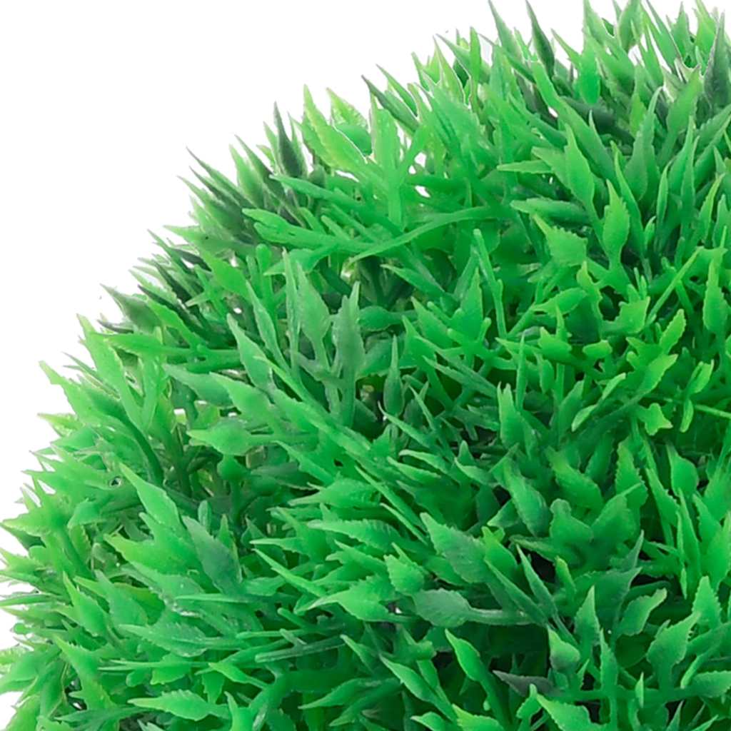 Artificial Boxwood Balls with LED Lights 4 pcs Green 12 cm