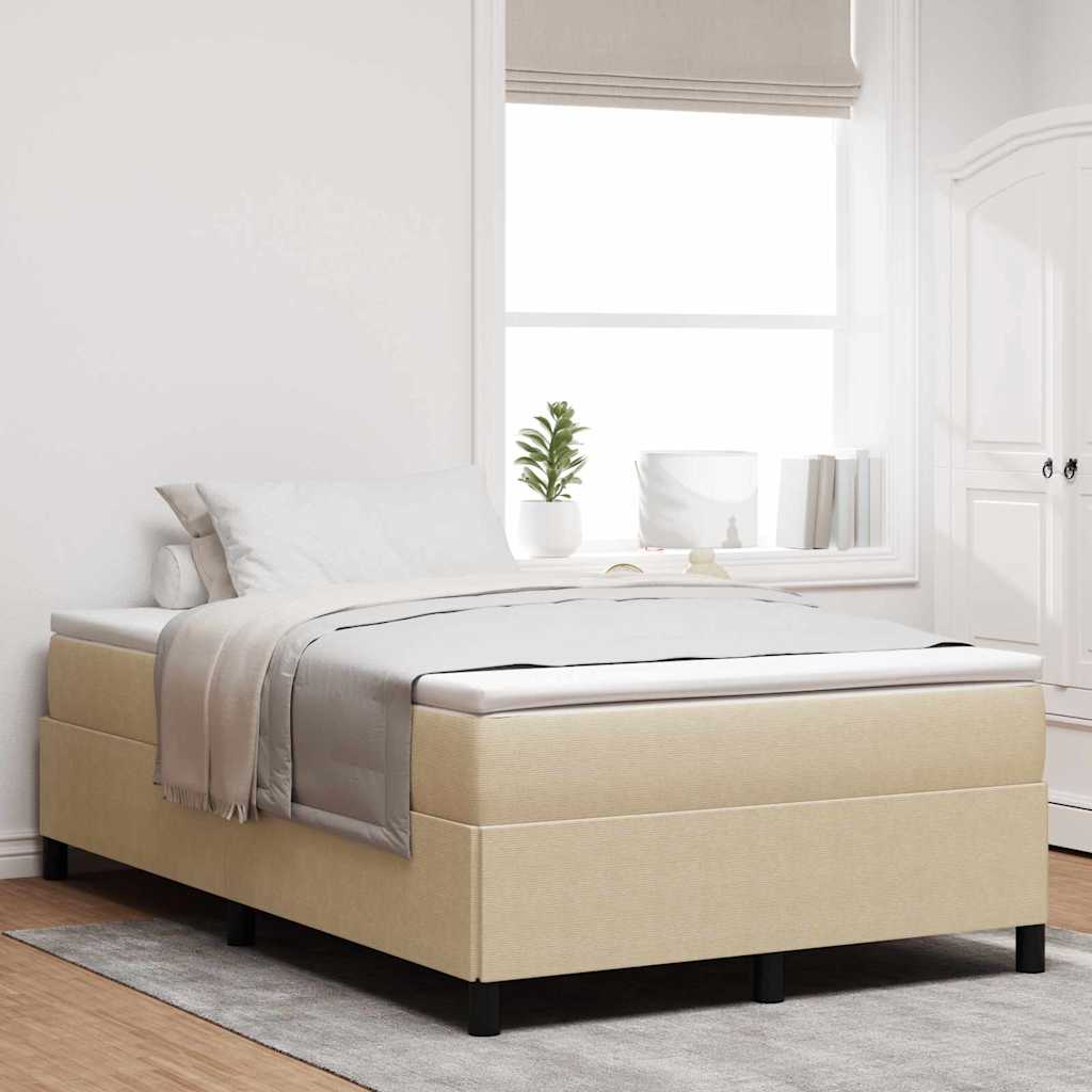 Bed Frame Grey Green 120 x 200 cm Corduroy fabric