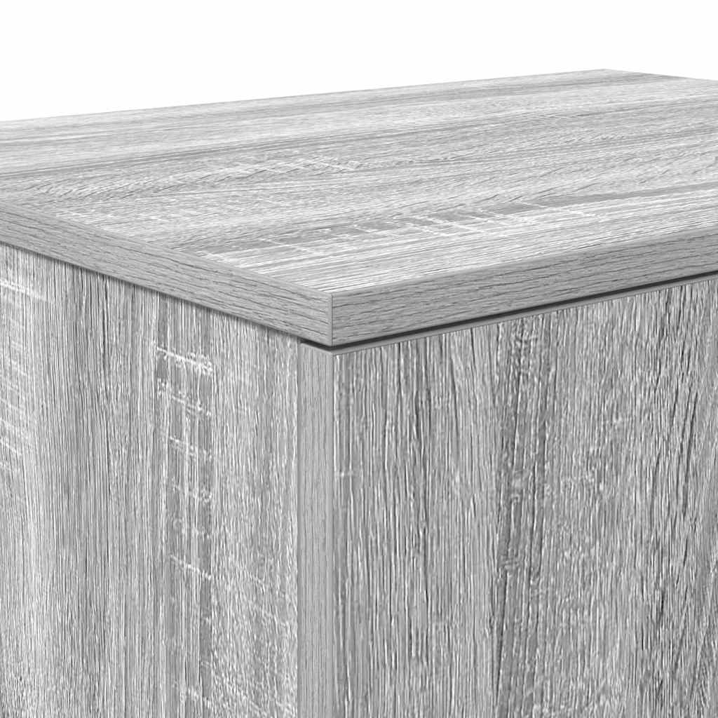 Storage Cabinet Grey sonoma 127 x 41 x 40 cm Engineered wood
