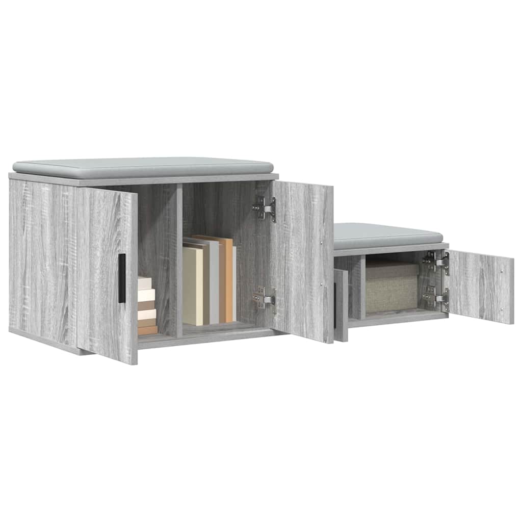 Storage Cabinet Grey sonoma 127 x 41 x 40 cm Engineered wood