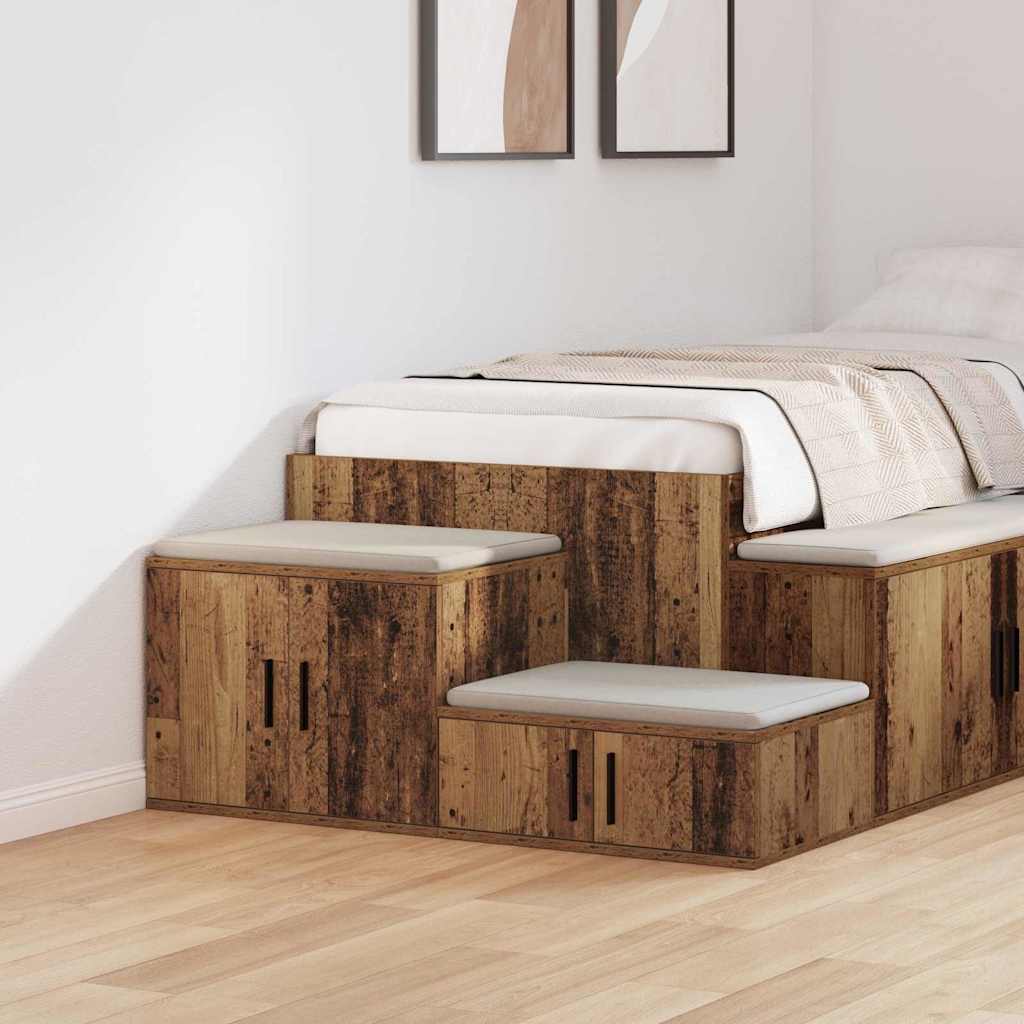 Storage Cabinet Old wood 127 x 41 x 40 cm Engineered wood