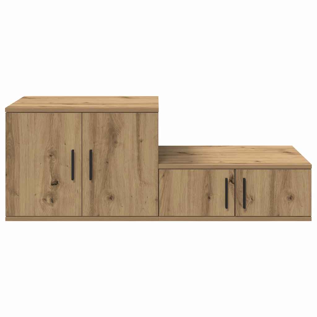 Storage Cabinet Artisan oak 118 x 41 x 40 cm Engineered wood