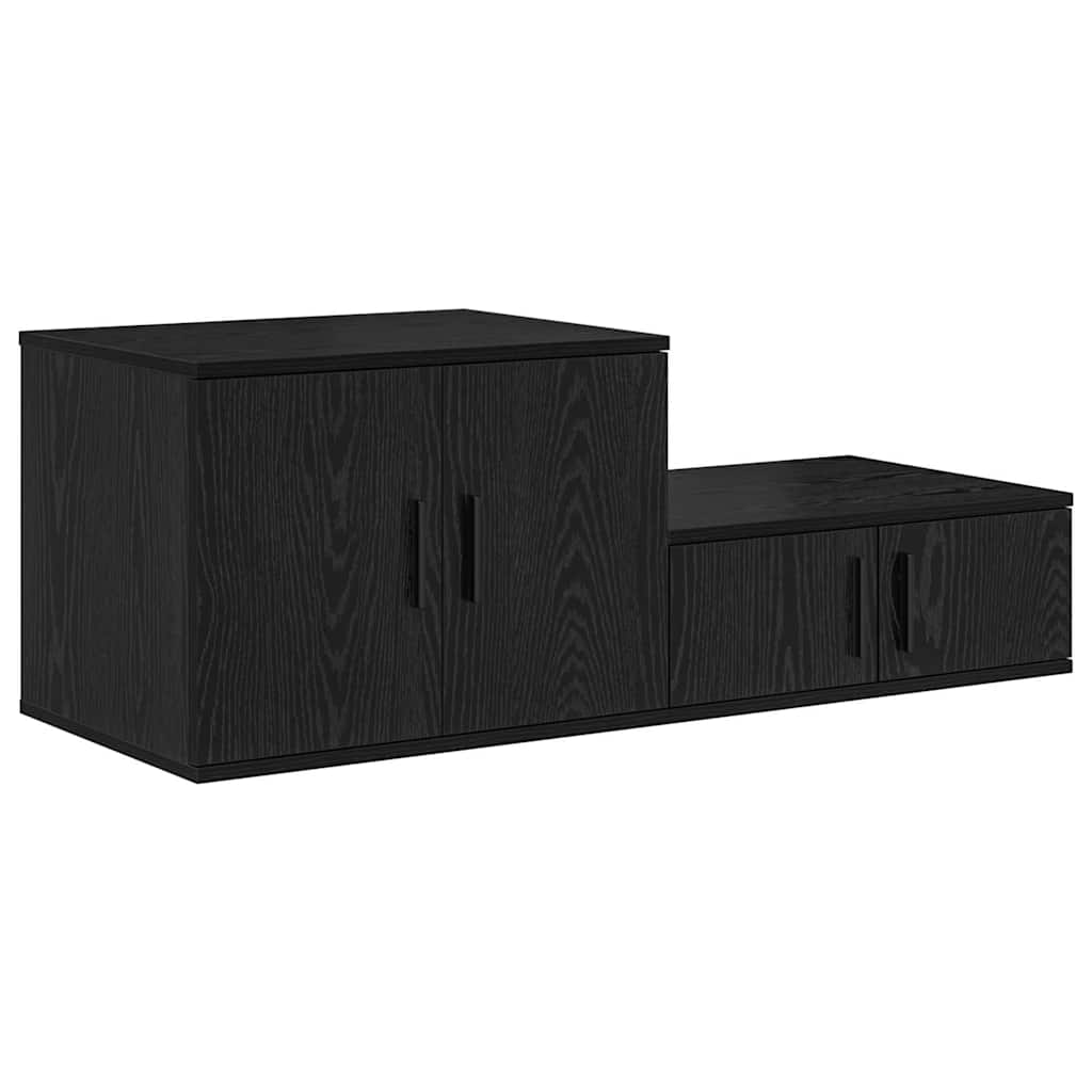 Storage Cabinet Black oak 108 x 41 x 40 cm Engineered wood