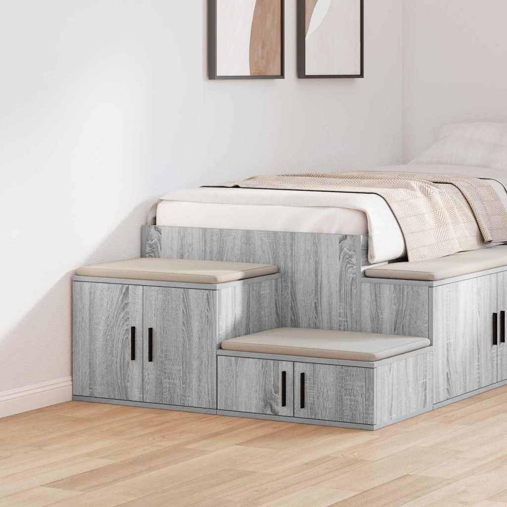 Storage Cabinet Grey sonoma 103 x 41 x 40 cm Engineered wood