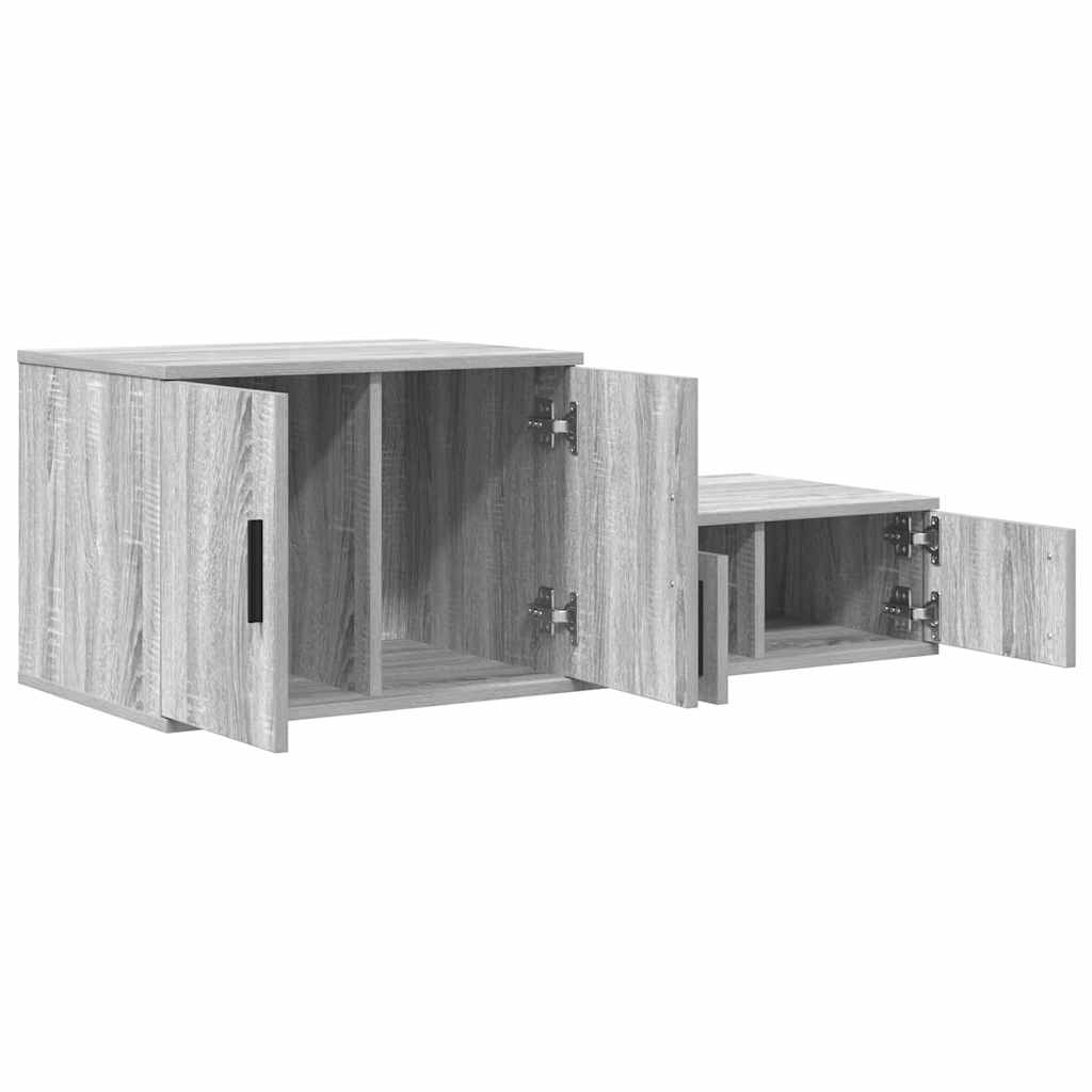 Storage Cabinet Grey sonoma 103 x 41 x 40 cm Engineered wood