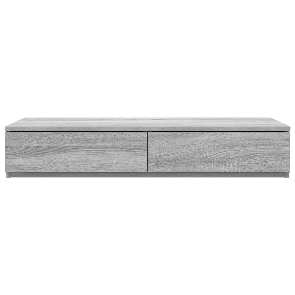 Bed Drawers Grey sonoma 100 x 36.5 x 16.5 cm Engineered wood