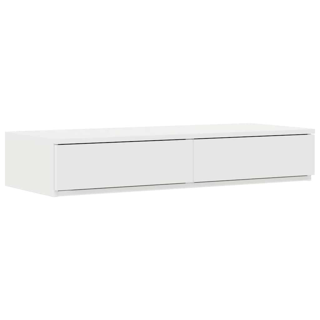 Bed Drawers White 90 x 36.5 x 16.5 cm Engineered wood