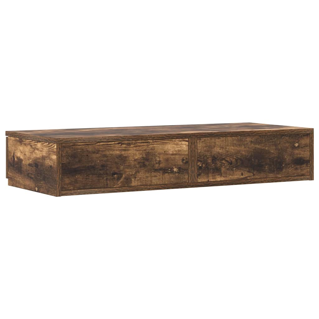 Bed Drawers Smoked oak 90 x 36.5 x 16.5 cm Engineered wood