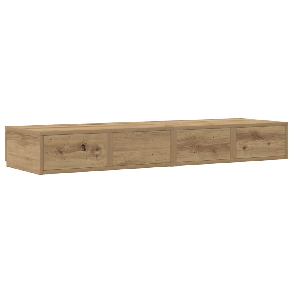 Bed Drawers Artisan oak 120 x 36.5 x 16.5 cm Engineered wood