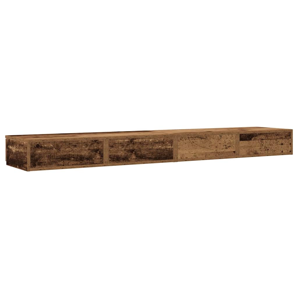 Bed Drawers Old wood 180 x 36.5 x 16.5 cm Engineered wood