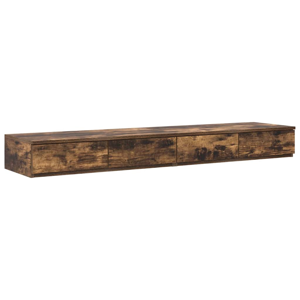 Bed Drawers Smoked oak 135 x 36.5 x 16.5 cm Engineered wood
