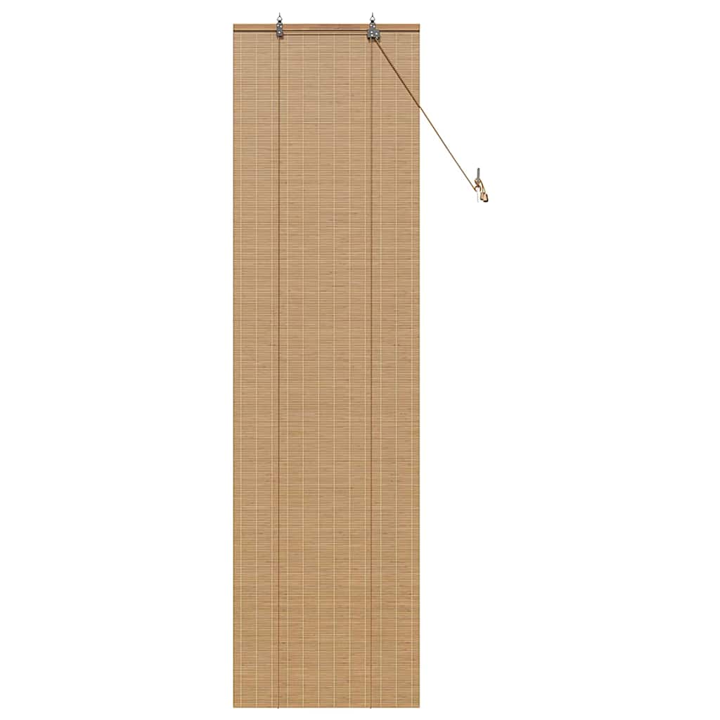Window Blinds & Shades Other Manual Light Brown Bamboo