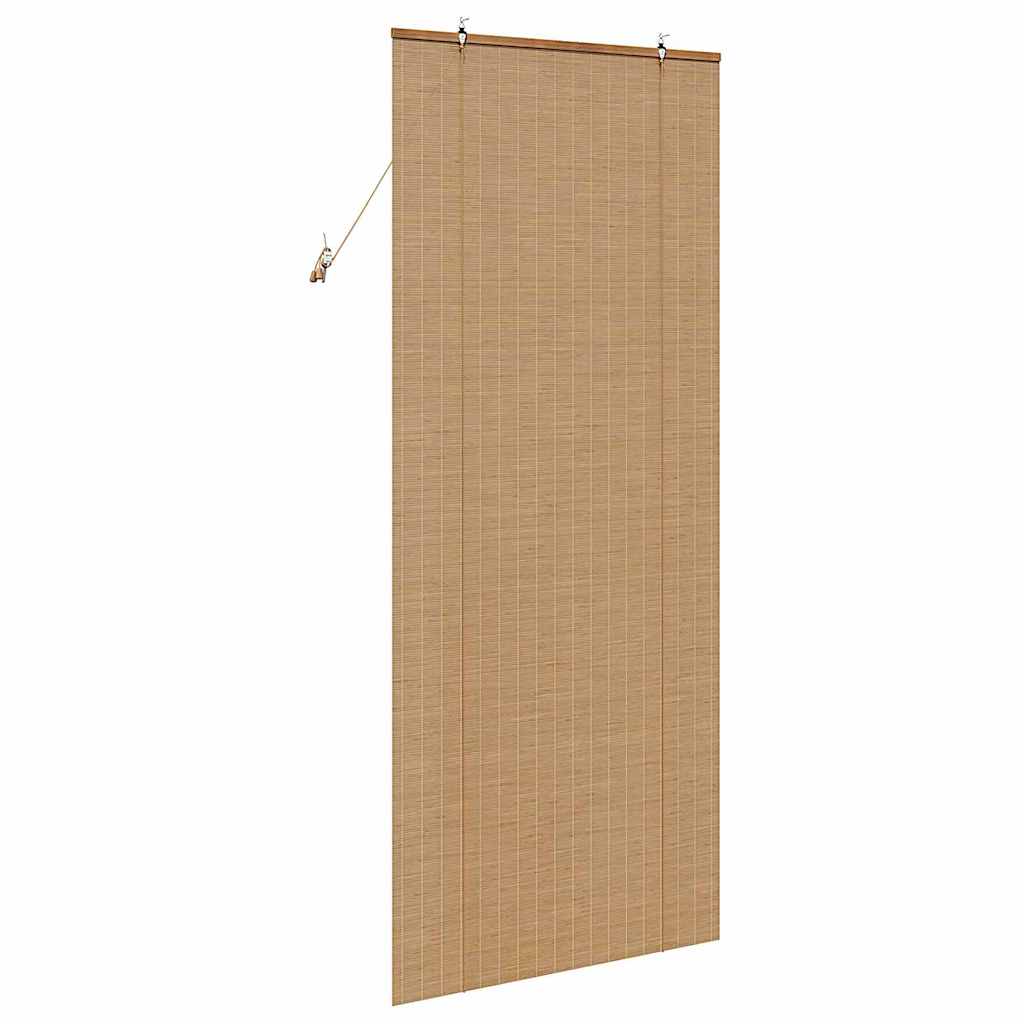 Window Blinds & Shades Other Manual Light Brown Bamboo
