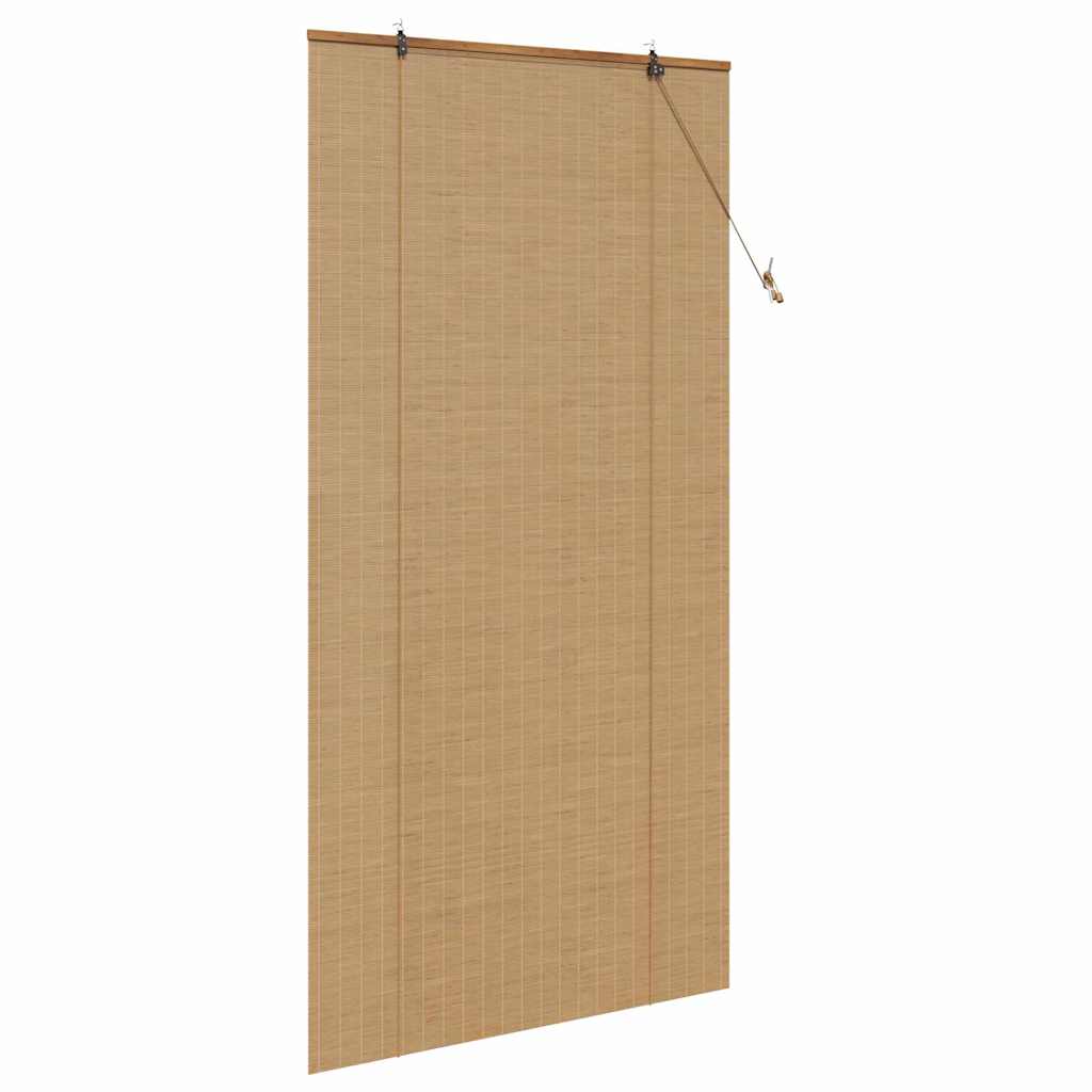 Window Blinds & Shades Other Manual Light Brown Bamboo