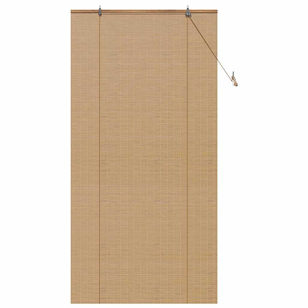 Window Blinds & Shades Other Manual Light Brown Bamboo