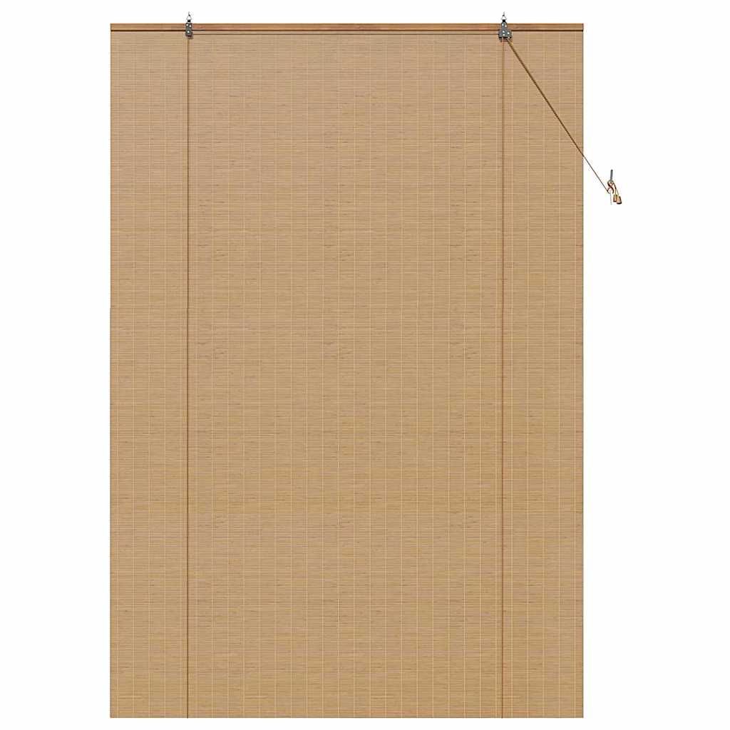 Window Blinds & Shades Other Manual Light Brown Bamboo