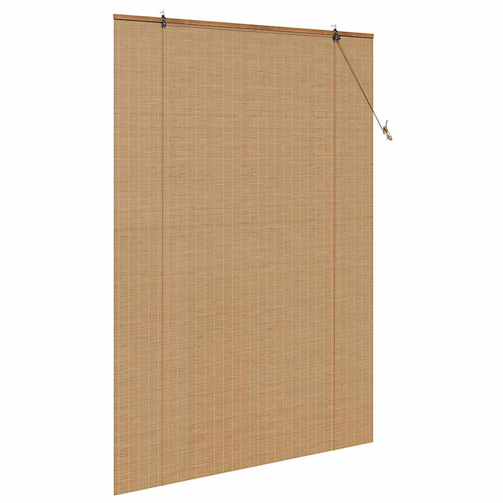 Window Blinds & Shades Other Manual Light Brown Bamboo