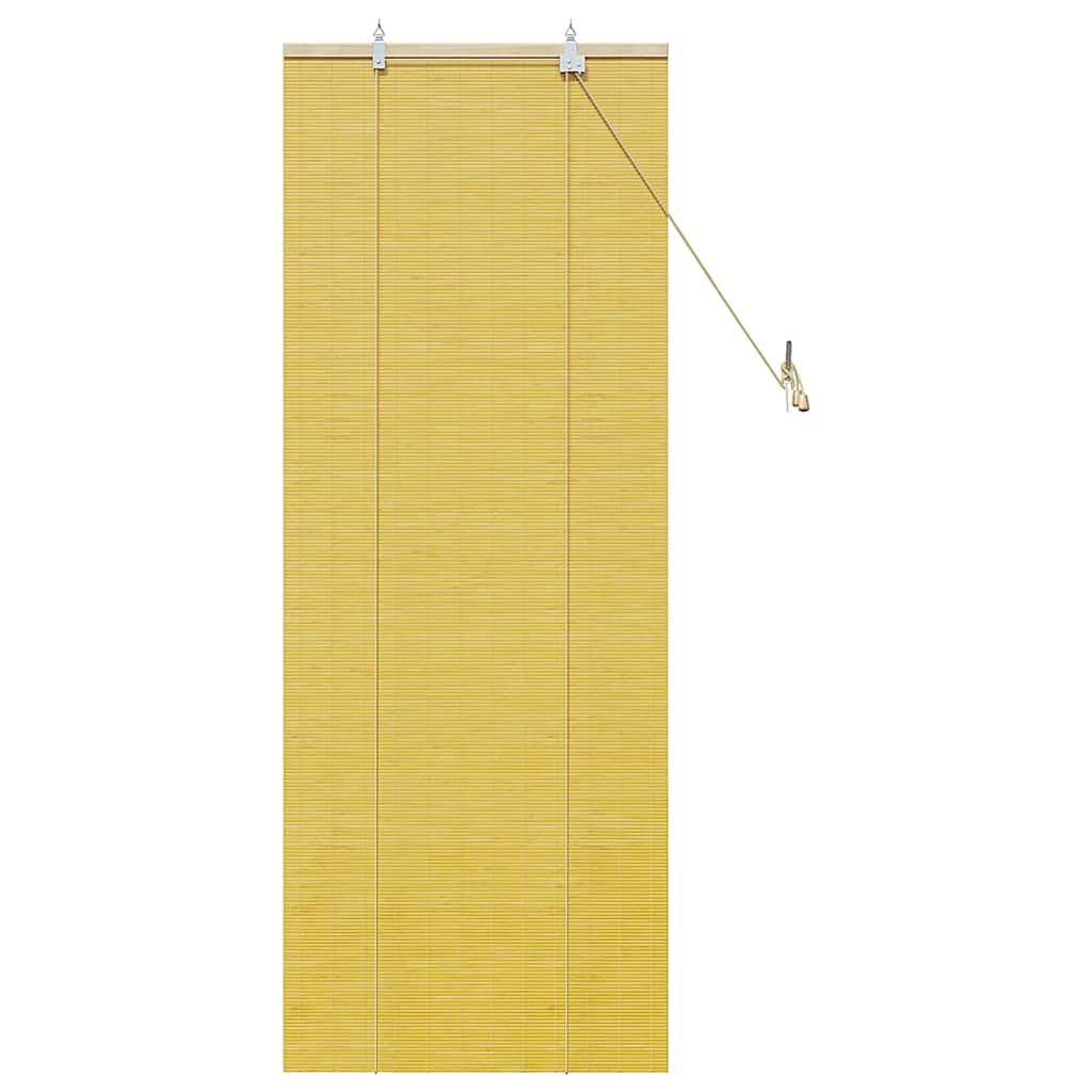 Window Blinds & Shades Other Manual Yellow Bamboo