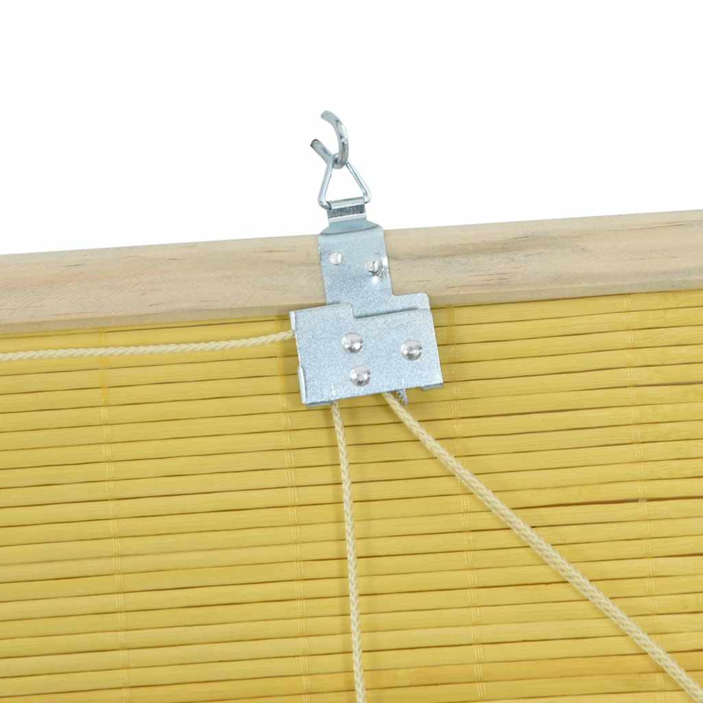 Window Blinds & Shades Other Manual Yellow Bamboo