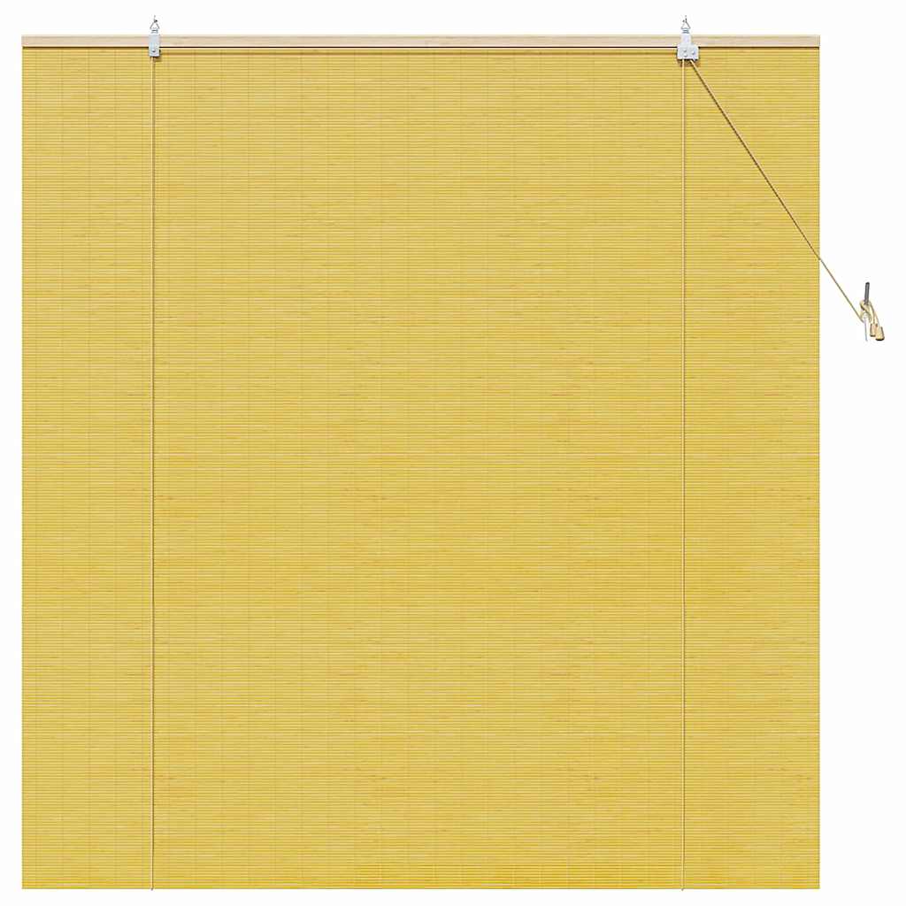 Window Blinds & Shades Other Manual Yellow Bamboo