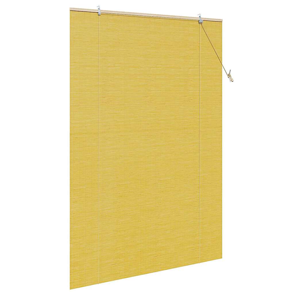Window Blinds & Shades Other Manual Yellow Bamboo