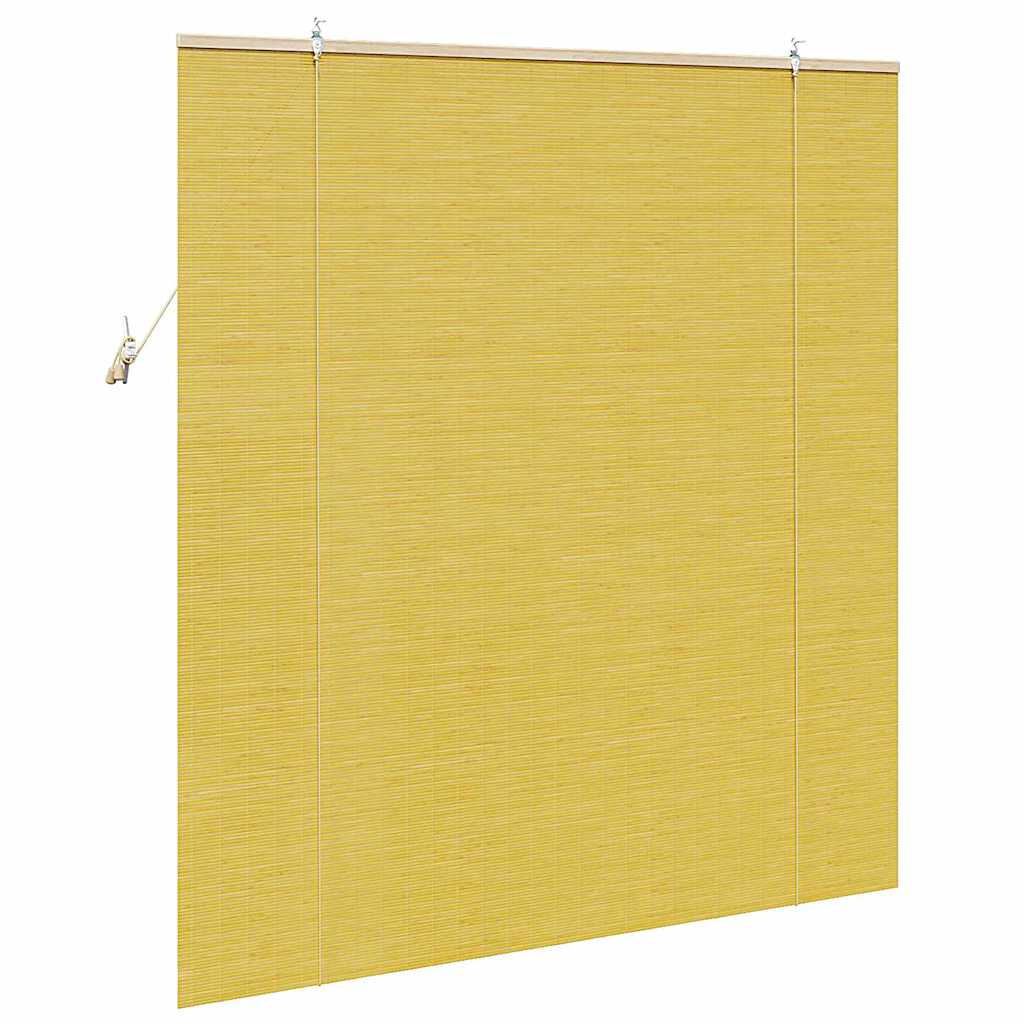 Window Blinds & Shades Other Manual Yellow Bamboo