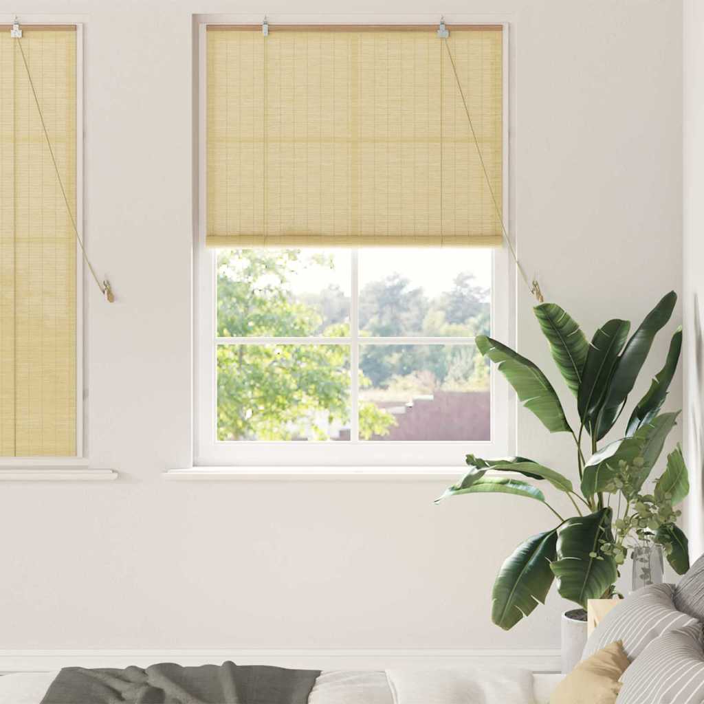 Window Blinds & Shades Other Manual Natural Bamboo