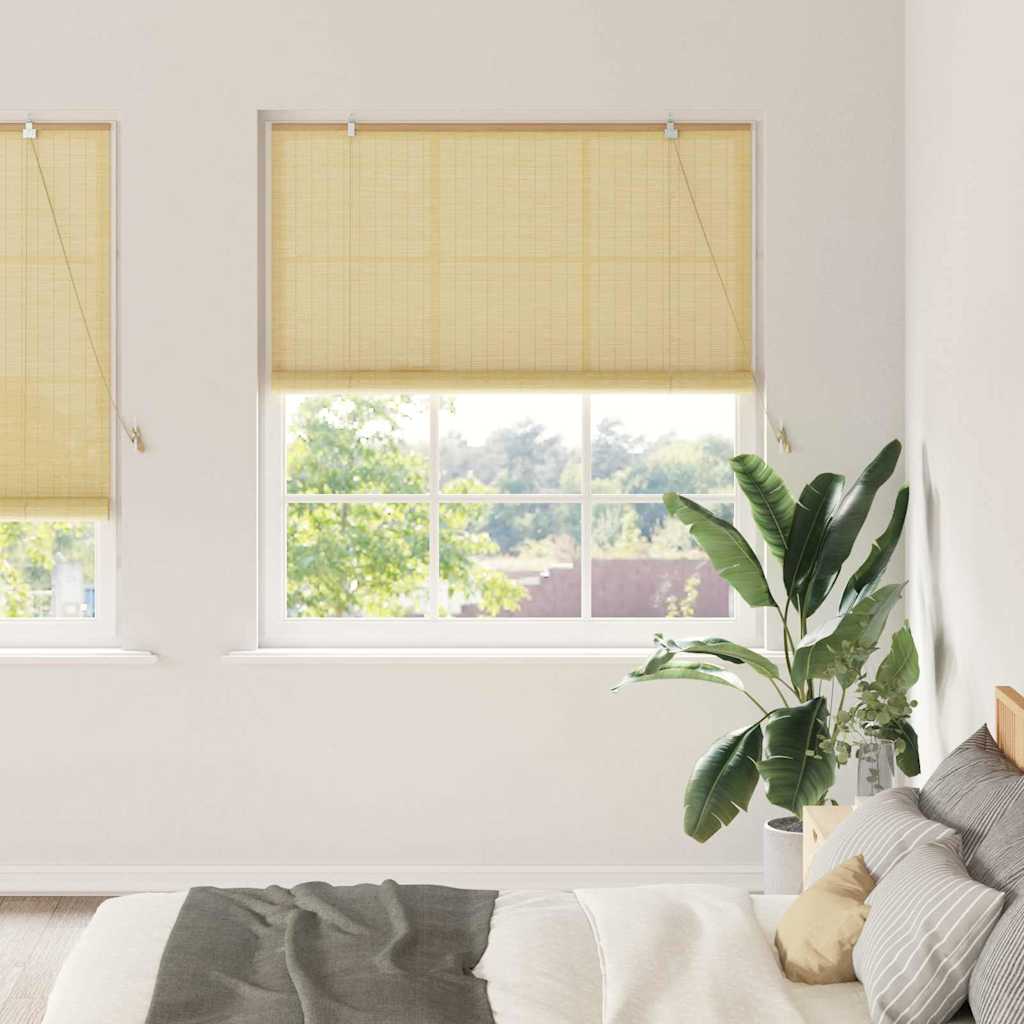 Window Blinds & Shades Other Manual Natural Bamboo
