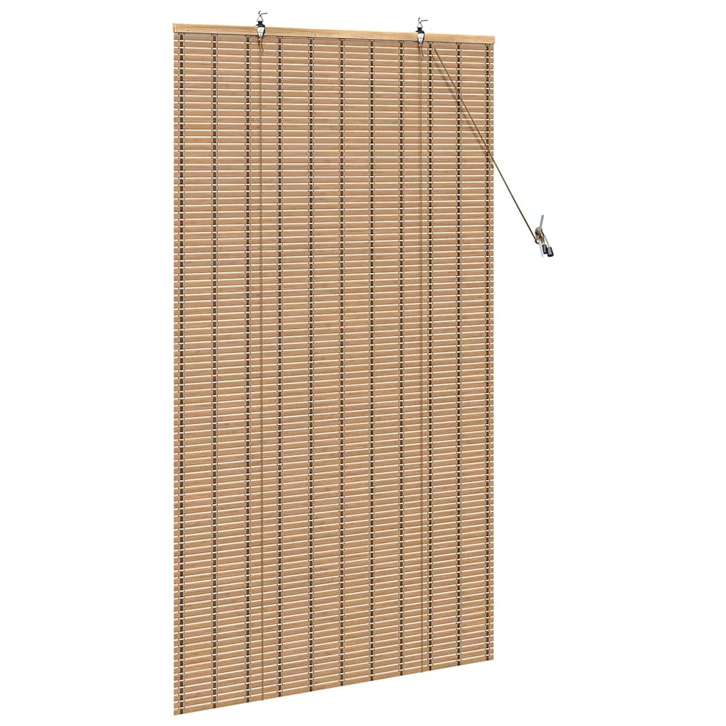 Roller Blind Other Manual Light Brown 90 x 160 cm Bamboo