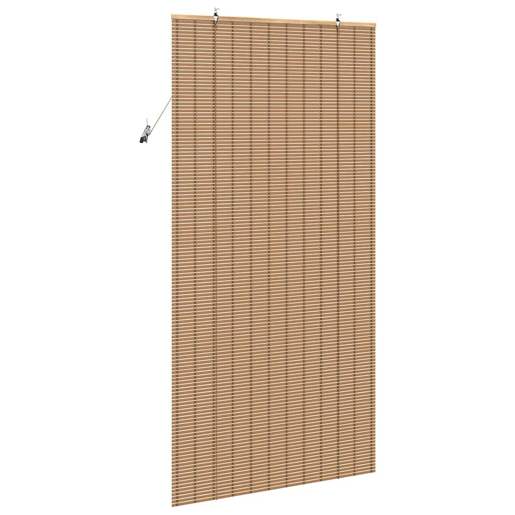 Roller Blind Other Manual Light Brown 120 x 220 cm Bamboo