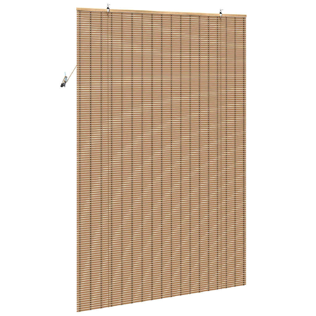 Roller Blind Other Manual Light Brown 140 x 220 cm Bamboo