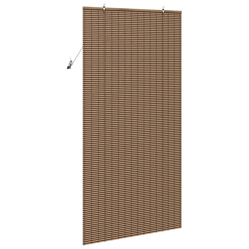 Window Blind Geometric Brown 100 x 220 cm Bamboo