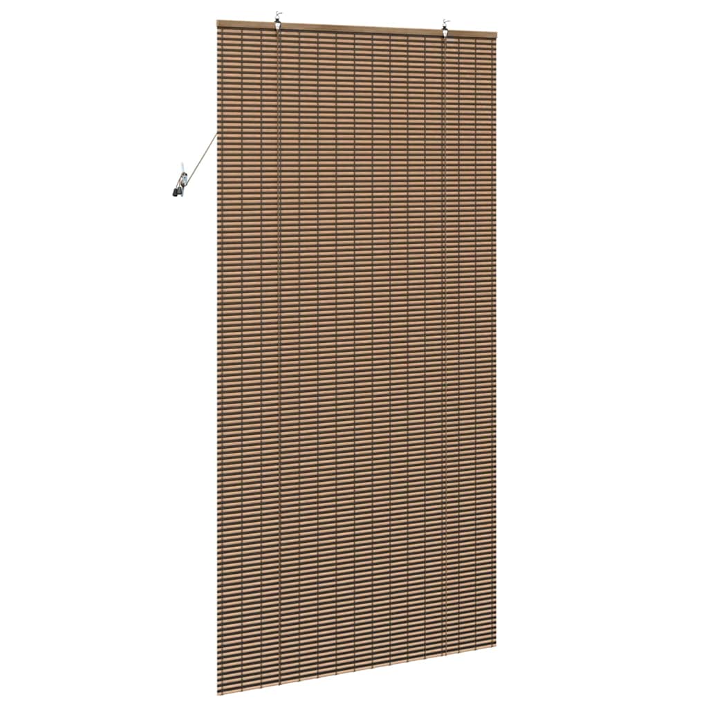 Window Blind Geometric Brown 110 x 220 cm Bamboo