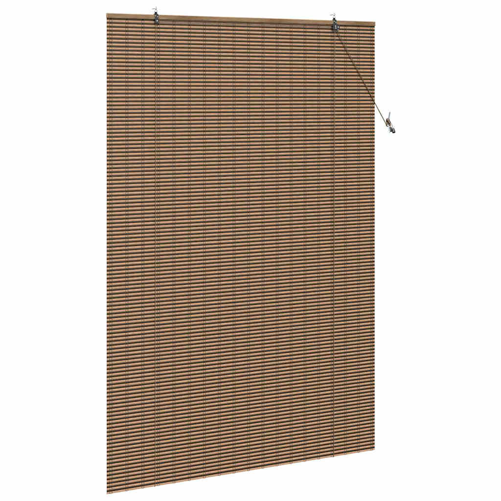 Window Blind Geometric Brown 140 x 220 cm Bamboo