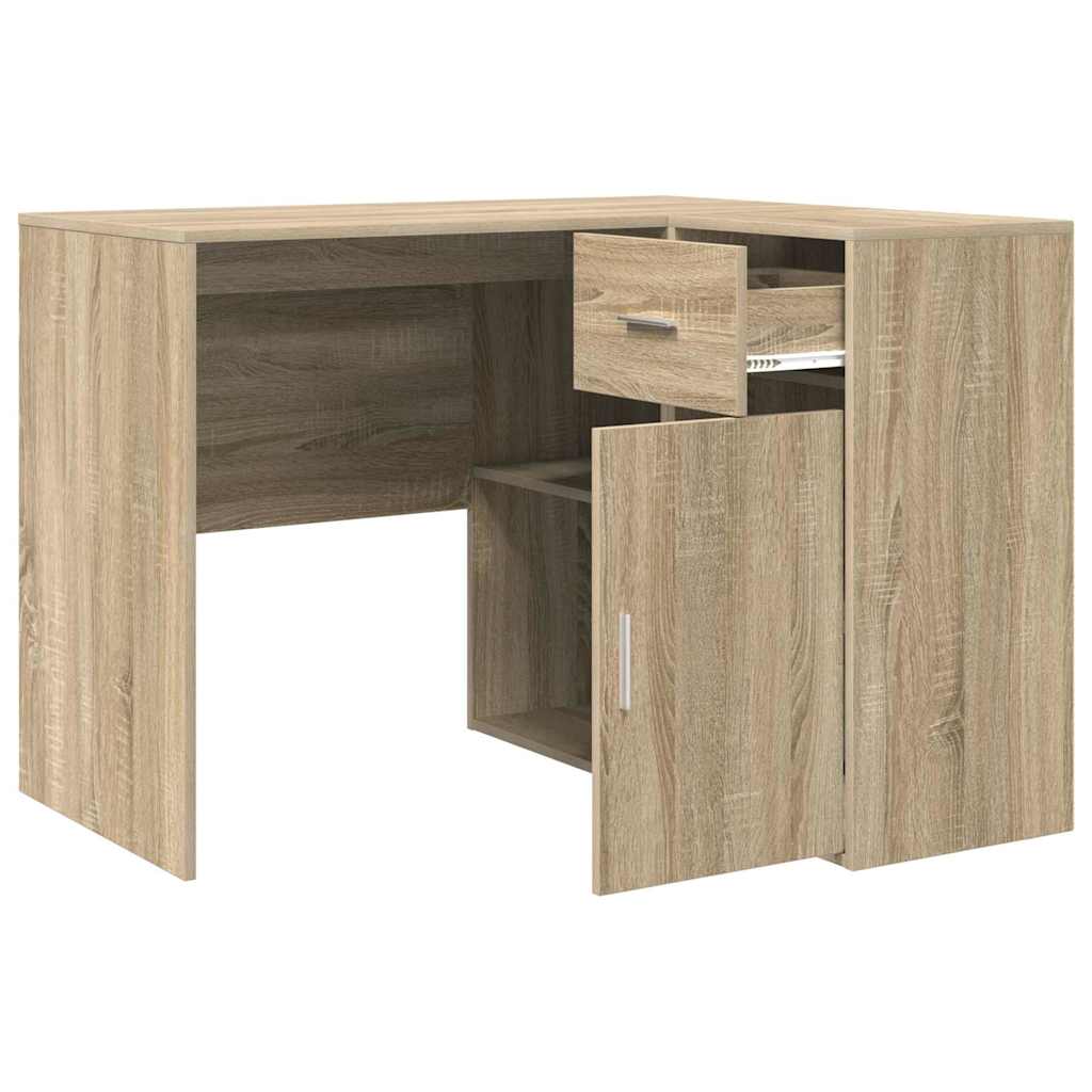 Corner Desk Sonoma Oak 102 x 50 x 75 cm Engineered wood