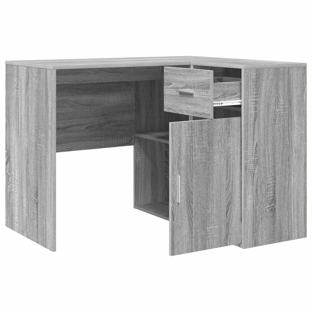 Corner Desk Grey sonoma 102 x 50 x 75 cm Engineered wood