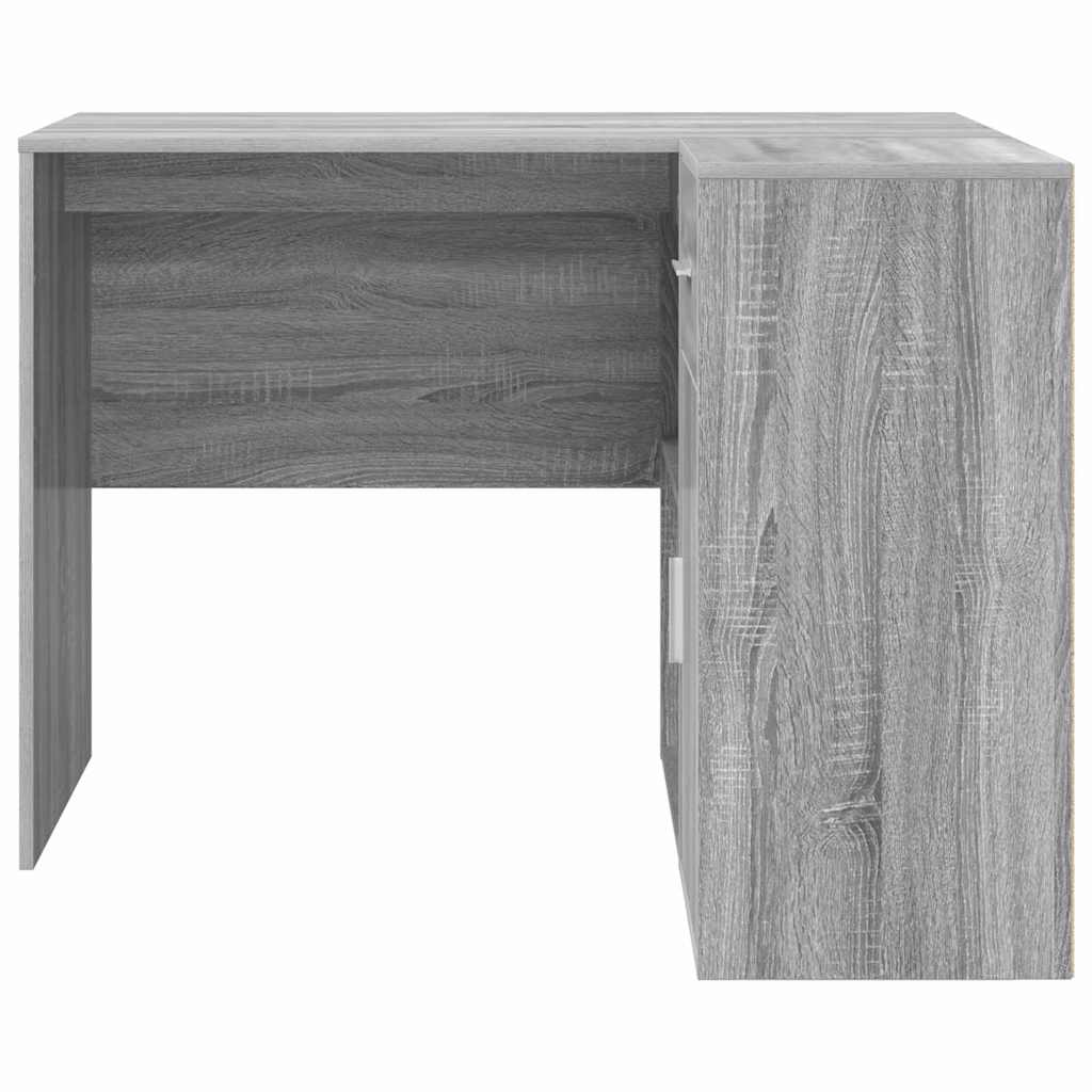 Corner Desk Grey sonoma 102 x 50 x 75 cm Engineered wood