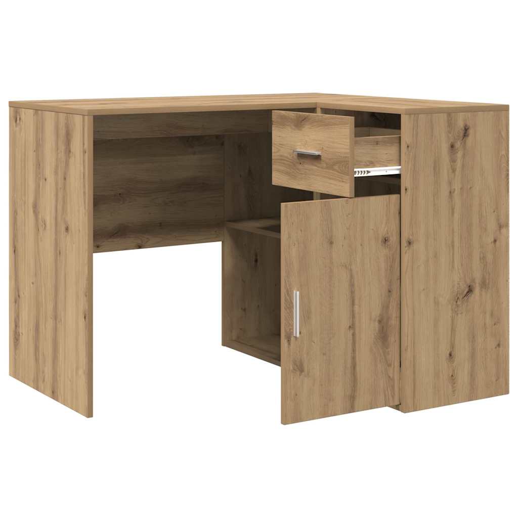 Corner Desk Artisan oak 102 x 50 x 75 cm Engineered wood