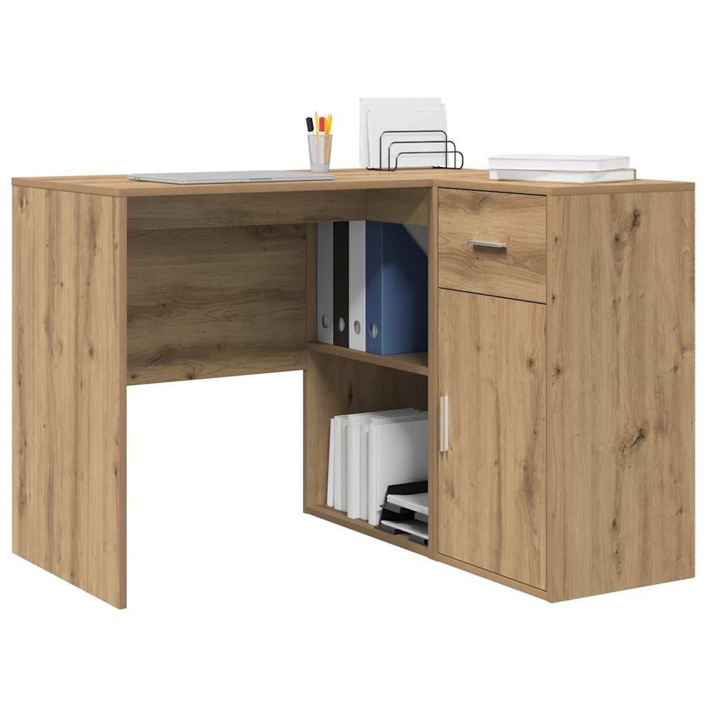 Corner Desk Artisan oak 102 x 50 x 75 cm Engineered wood