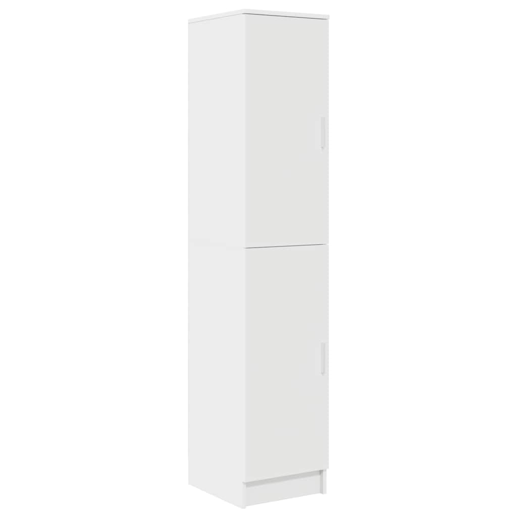 Desk with Storage with Shelf 2 pcs White 78.5 x 37 x 154.5 cm